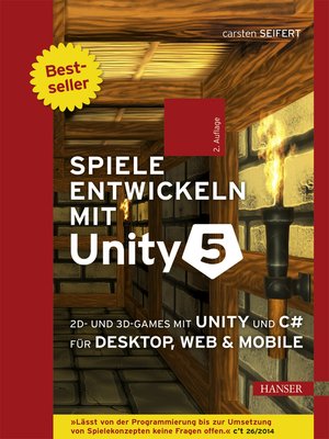 cover image of Spiele entwickeln mit Unity 5